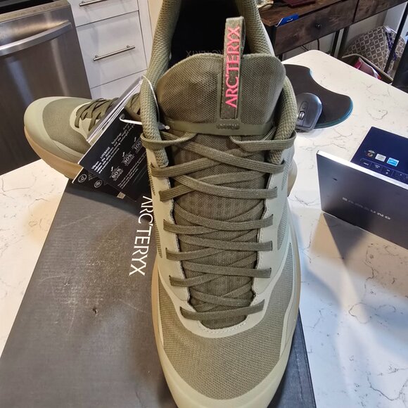 Arc'teryx Norvan LD 3 GTX Trail Running Shoes Tatsu / Forage Mens Size US 12 NEW - Picture 2 of 10